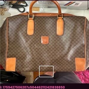 Vintage Celine authentic travel bag excellent condition